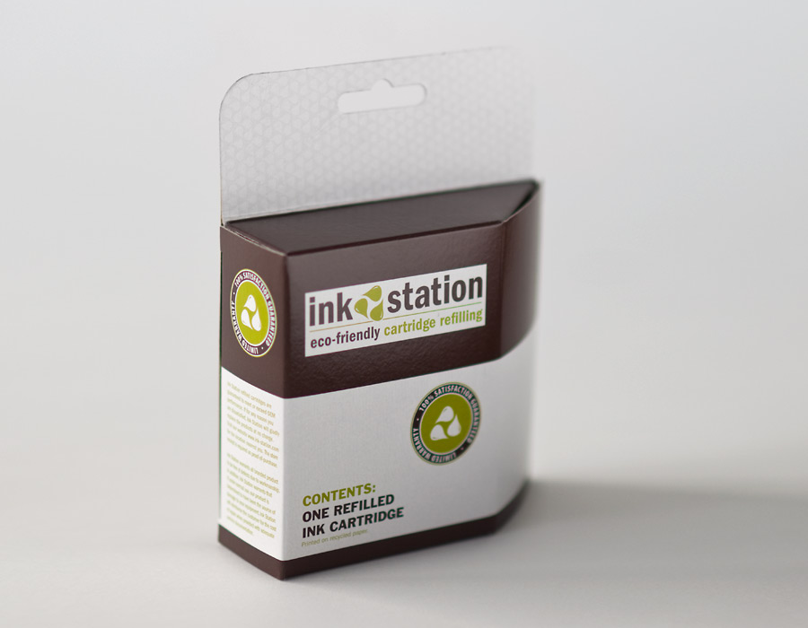 Ink station cartridge packaging