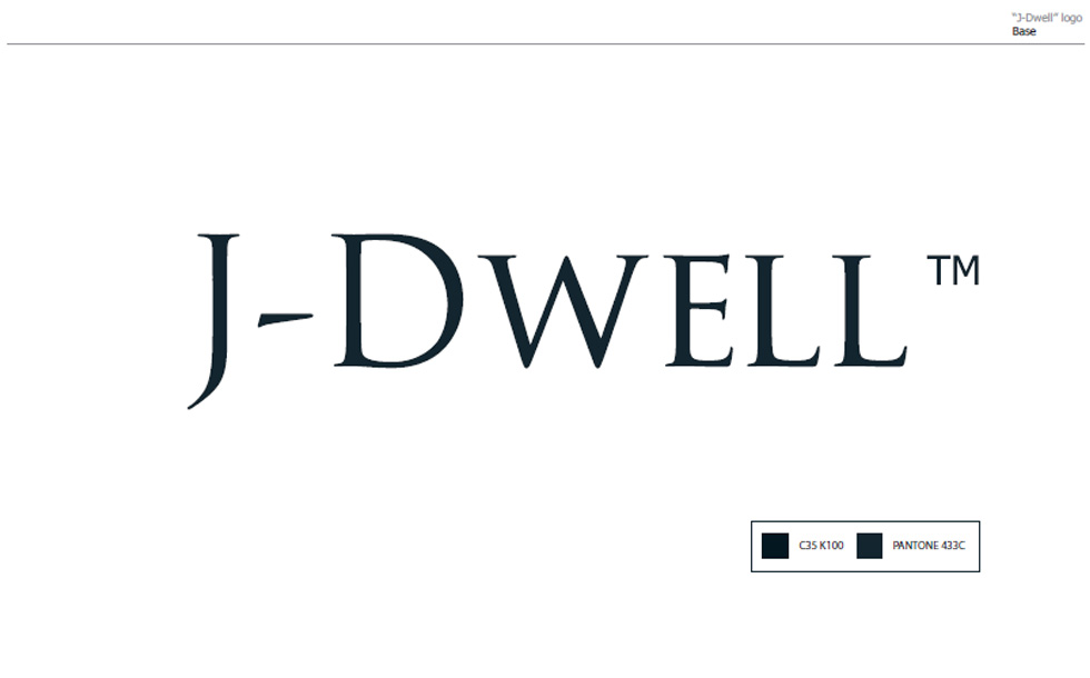 J dwell   logo design