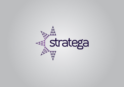 Stratega logo design process fd0001