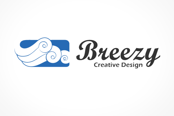 Breezy creative design logo design