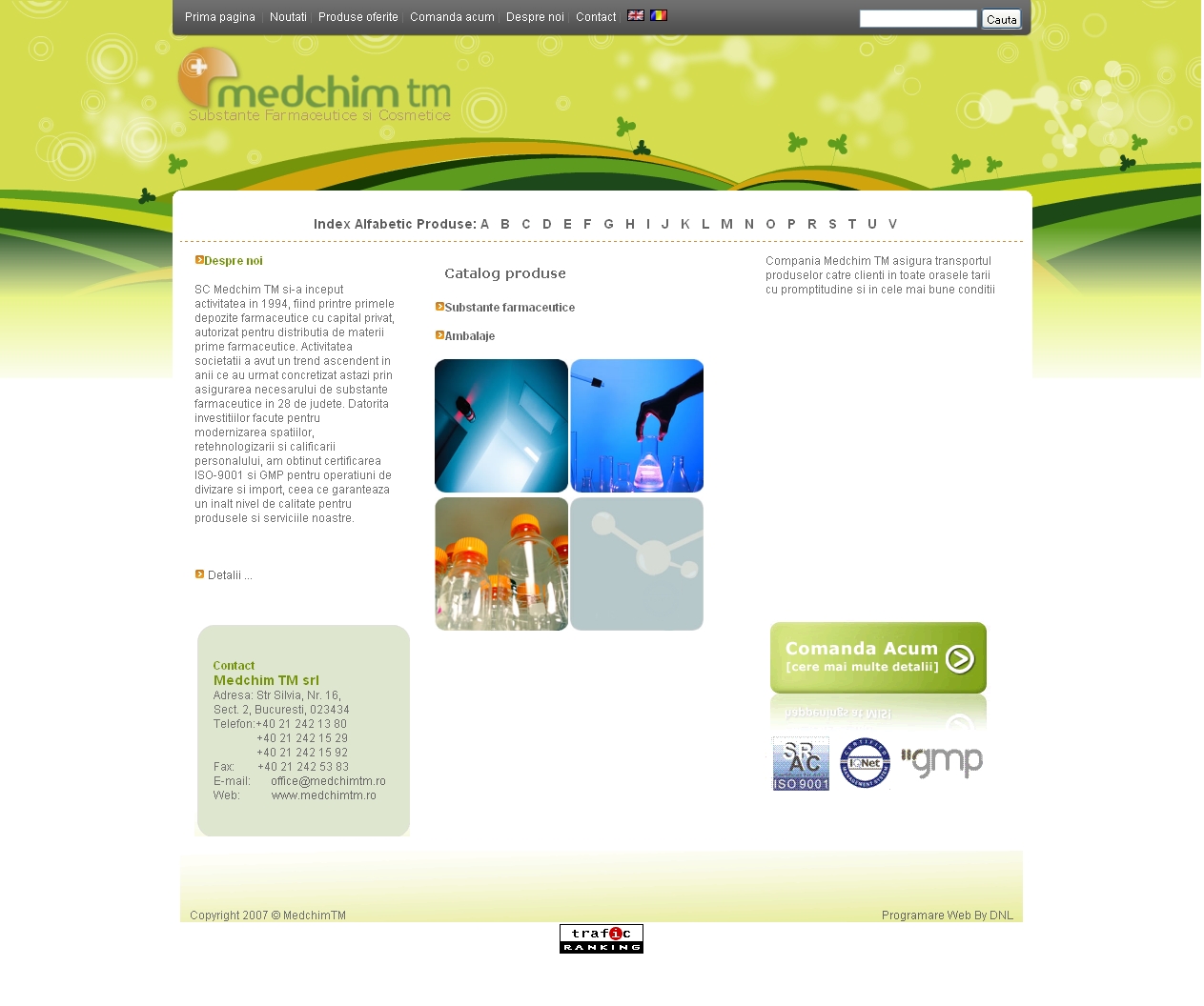 Web design optimizare seo medchim