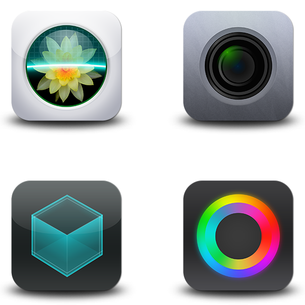 Hiscene app icons