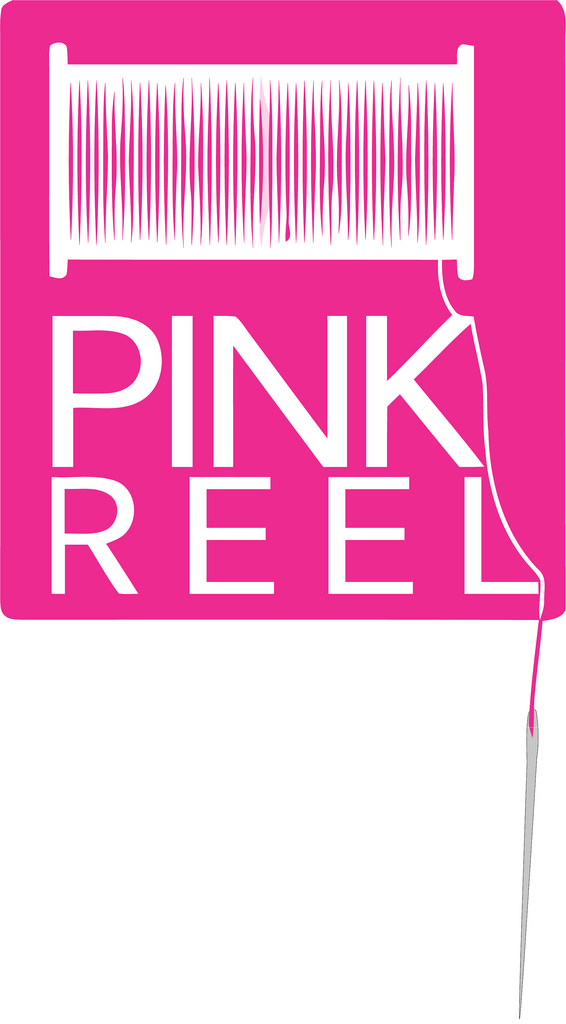 Pink reel logo