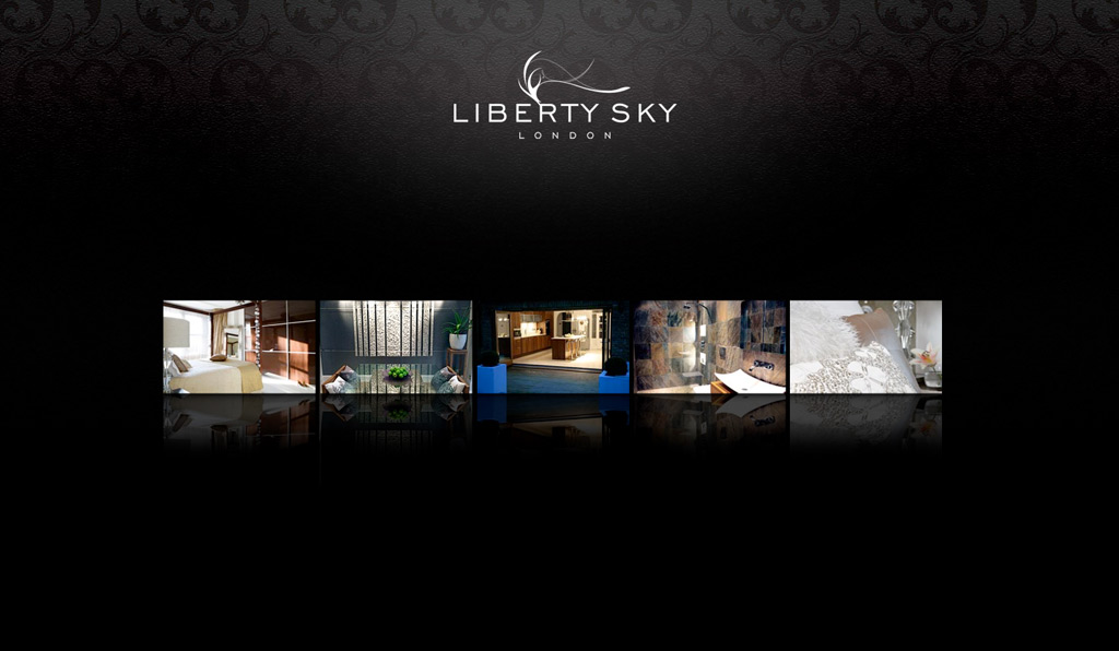 Liberty sky website design